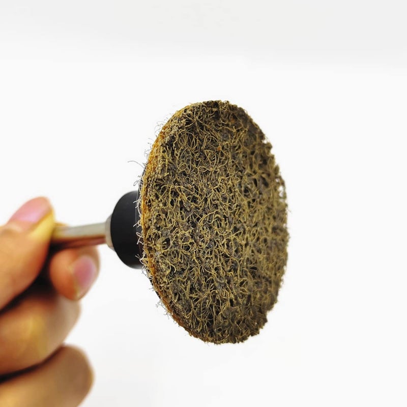 Banmo Abrasive 50 قطعة أقراص صنفرة دوارة، تشمل 1 قطعة حامل قرص 2 بوصة مع عمود 1/4 بوصة، تكييف السطح، تغيير سريع - Image 5
